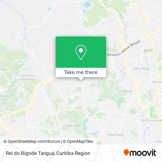 Rei do Bigode Tanguá map