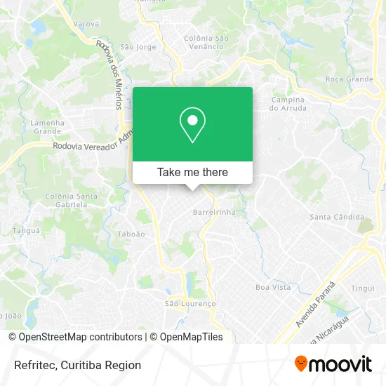 Refritec map