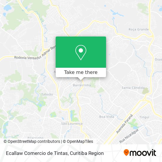 Ecallaw Comercio de Tintas map