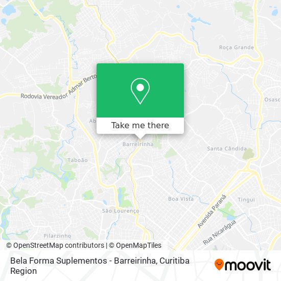 Bela Forma Suplementos - Barreirinha map