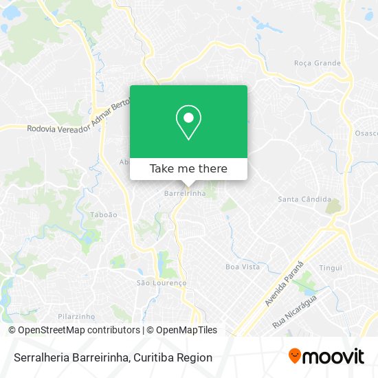 Serralheria Barreirinha map