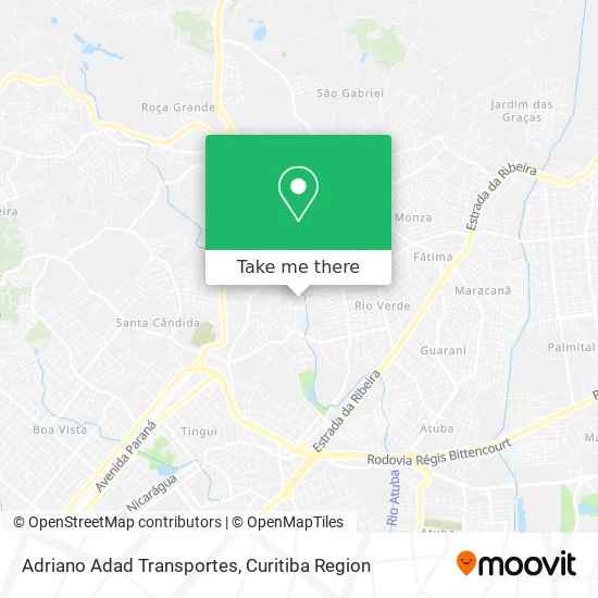 Adriano Adad Transportes map
