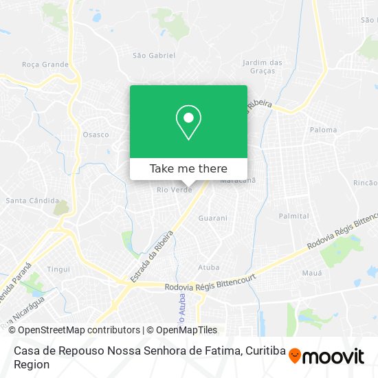 Casa de Repouso Nossa Senhora de Fatima map