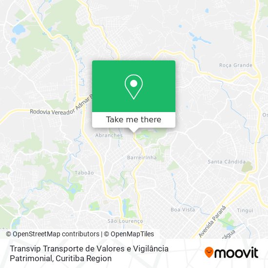 Transvip Transporte de Valores e Vigilância Patrimonial map