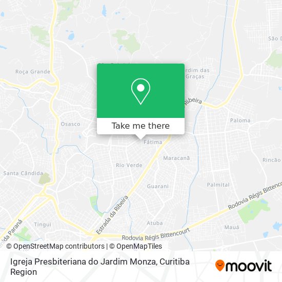 Igreja Presbiteriana do Jardim Monza map