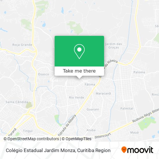 Colégio Estadual Jardim Monza map