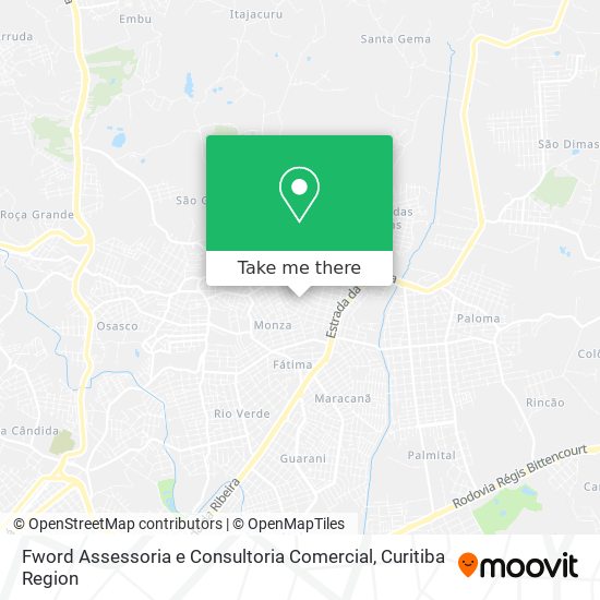 Fword Assessoria e Consultoria Comercial map