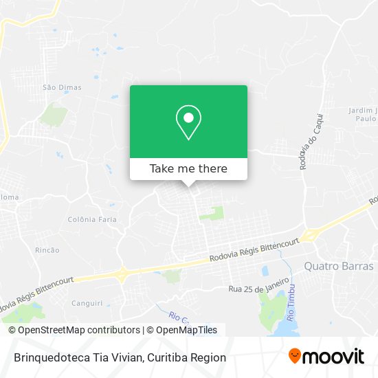 Brinquedoteca Tia Vivian map