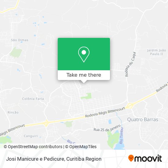 Josi Manicure e Pedicure map