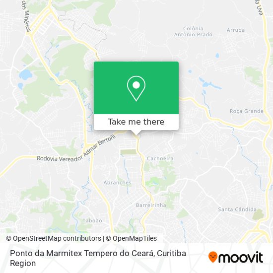 Ponto da Marmitex Tempero do Ceará map