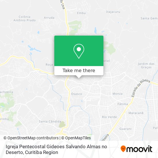 Igreja Pentecostal Gideoes Salvando Almas no Deserto map