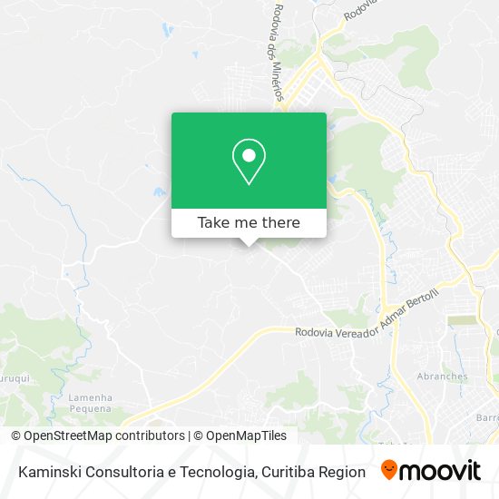 Kaminski Consultoria e Tecnologia map