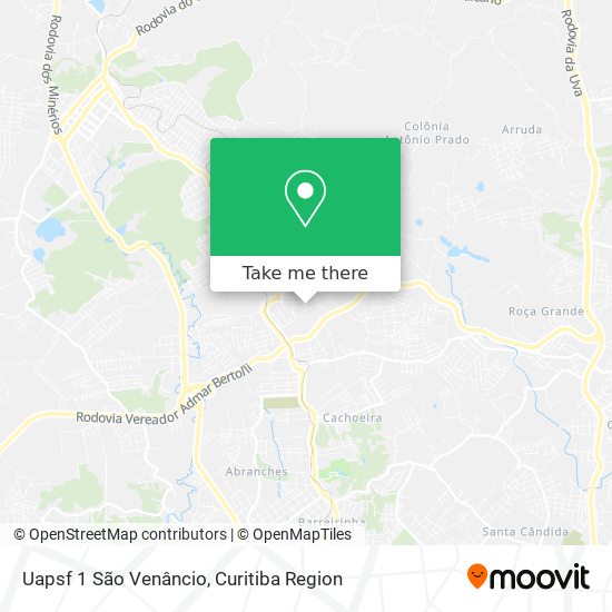Uapsf 1 São Venâncio map
