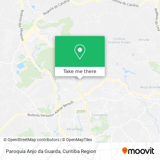 Paroquia Anjo da Guarda map