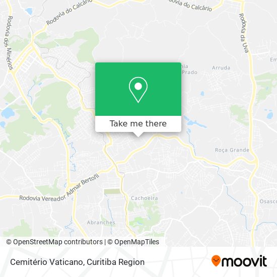 Cemitério Vaticano map