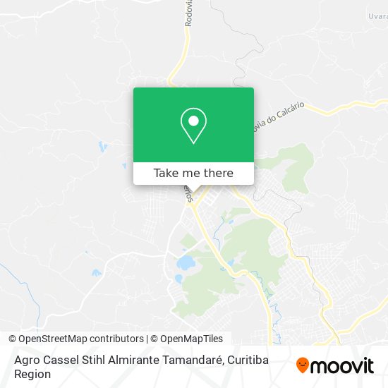 Agro Cassel Stihl Almirante Tamandaré map