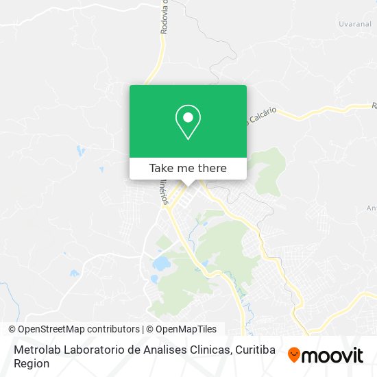 Metrolab Laboratorio de Analises Clinicas map