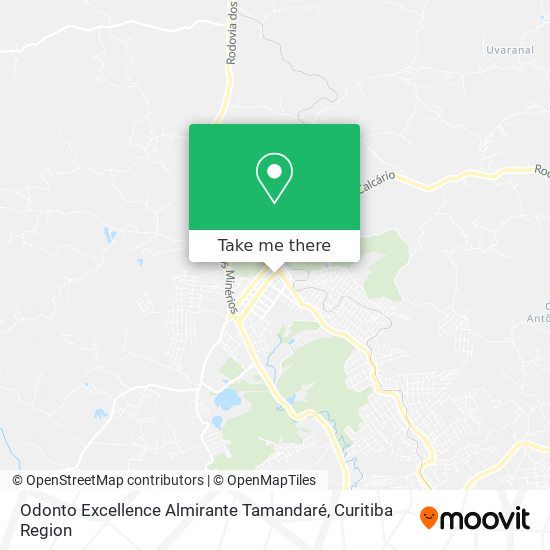 Odonto Excellence Almirante Tamandaré map