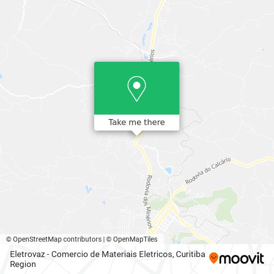 Eletrovaz - Comercio de Materiais Eletricos map