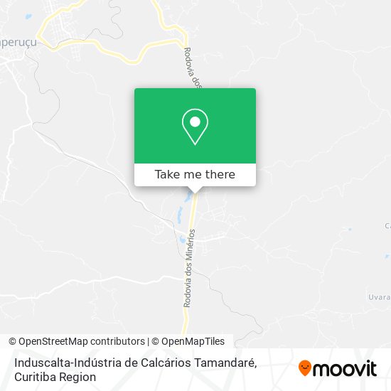 Induscalta-Indústria de Calcários Tamandaré map
