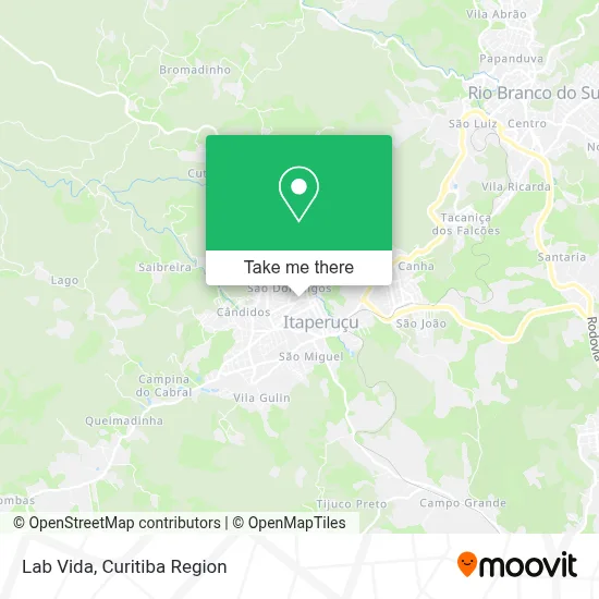 Lab Vida map