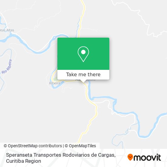 Speranseta Transportes Rodoviarios de Cargas map