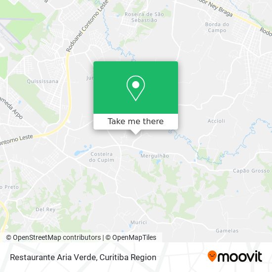 Restaurante Aria Verde map