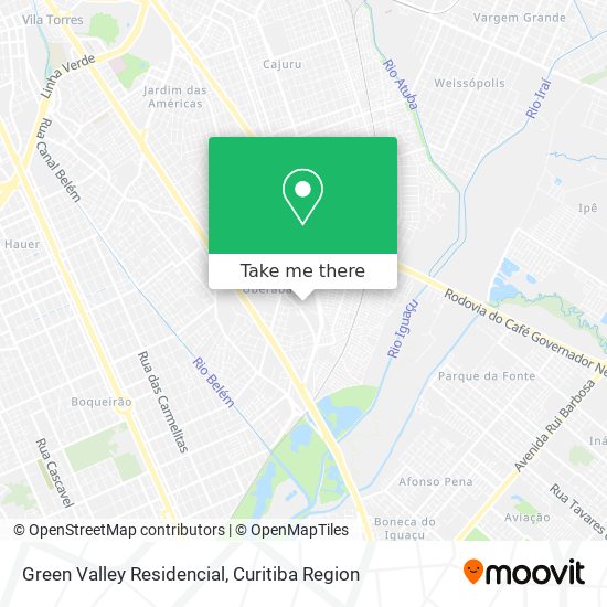 Green Valley Residencial map