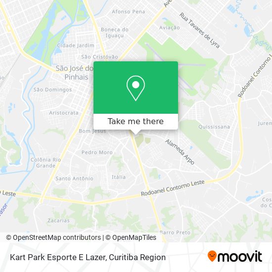 Kart Park Esporte E Lazer map