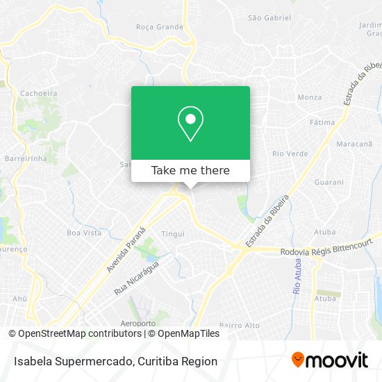 Isabela Supermercado map