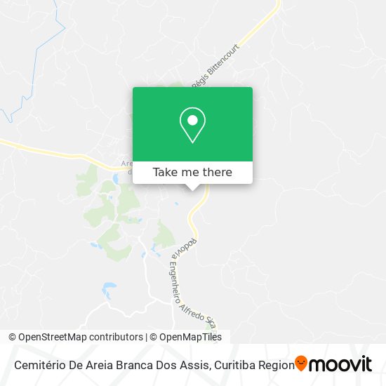 Cemitério De Areia Branca Dos Assis map