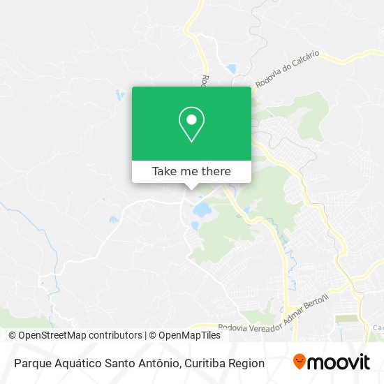 Parque Aquático Santo Antônio map