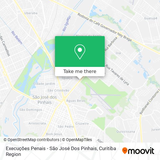 Execuções Penais - São José Dos Pinhais map