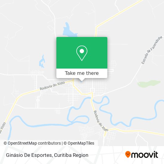 Ginásio De Esportes map