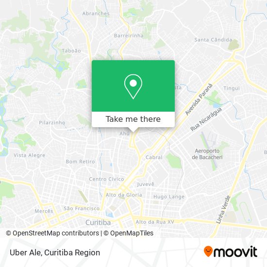 Mapa Uber Ale
