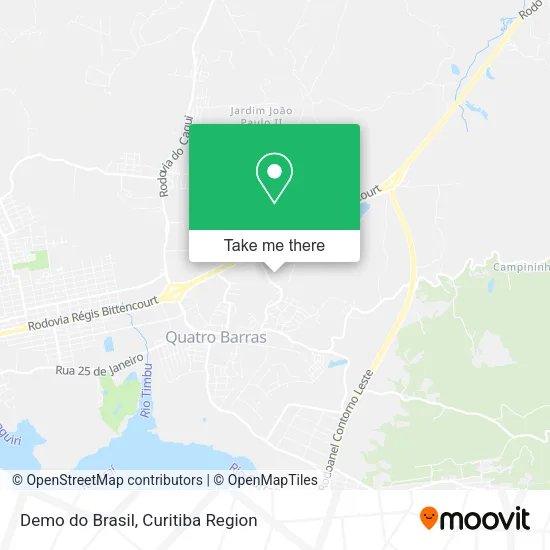 Demo do Brasil map