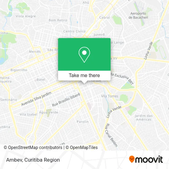 Ambev map