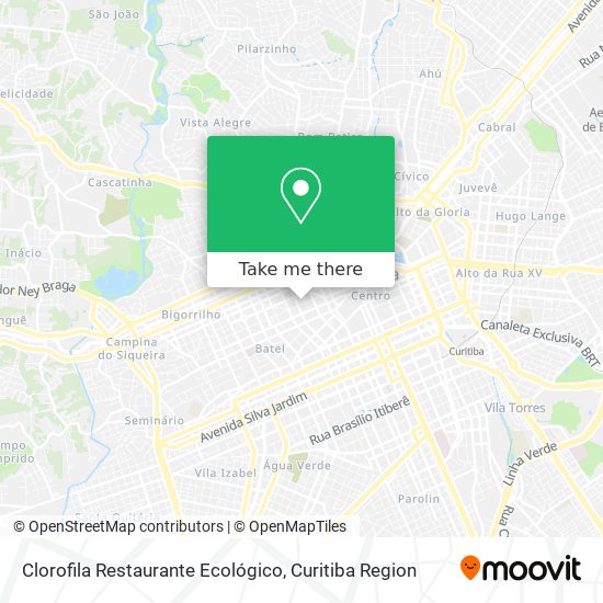 Clorofila Restaurante Ecológico map