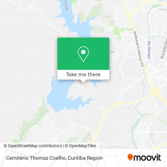 Cemitério Thomaz Coelho map