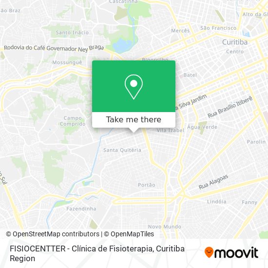 FISIOCENTTER - Clínica de Fisioterapia map