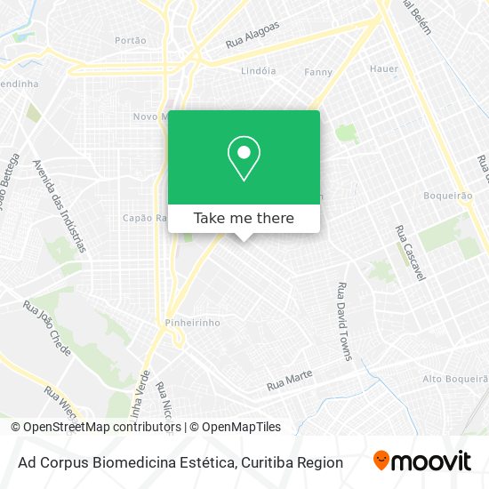 Ad Corpus Biomedicina Estética map