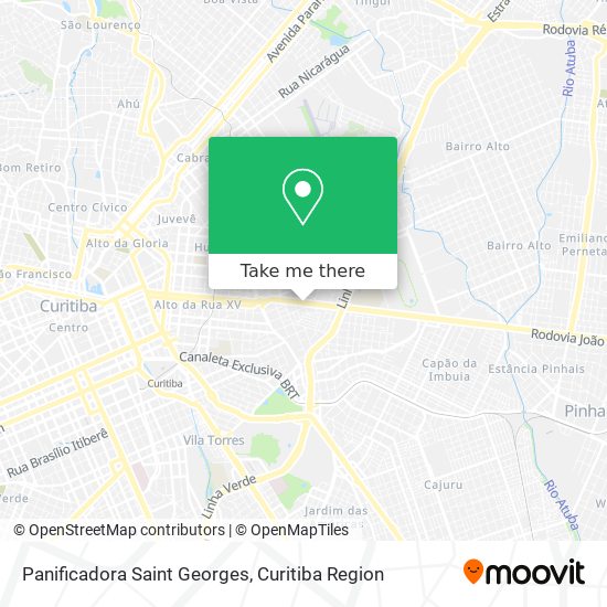 Panificadora Saint Georges map