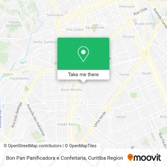 Bon Pan Panificadora e Confeitaria map