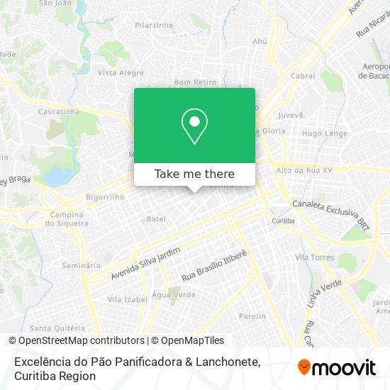 Excelência do Pão Panificadora & Lanchonete map