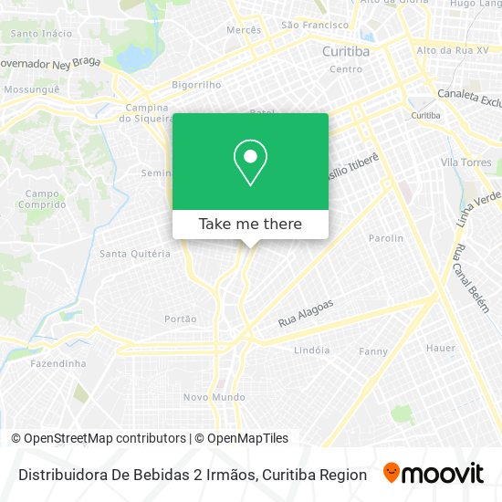 Distribuidora De Bebidas 2 Irmãos map
