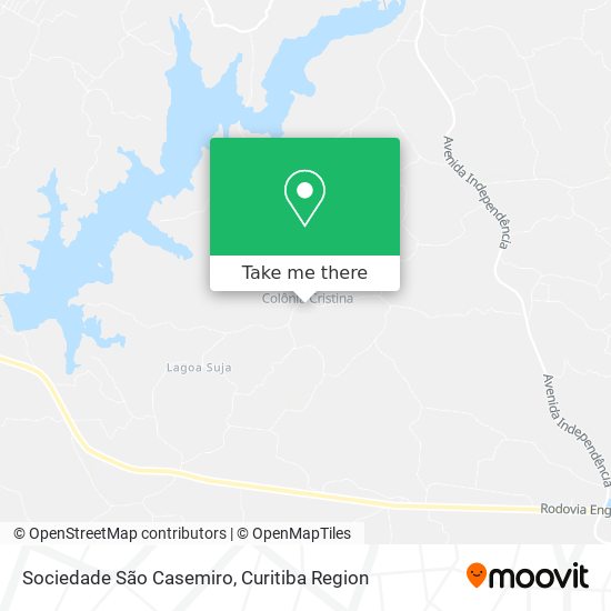 Sociedade São Casemiro map