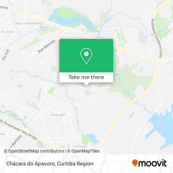 Chácara do Apavoro map