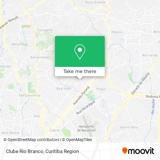 Clube Rio Branco map