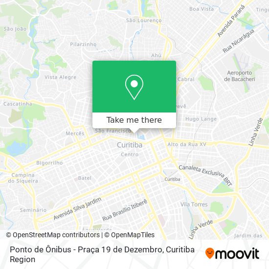 Ponto de Ônibus - Praça 19 de Dezembro map