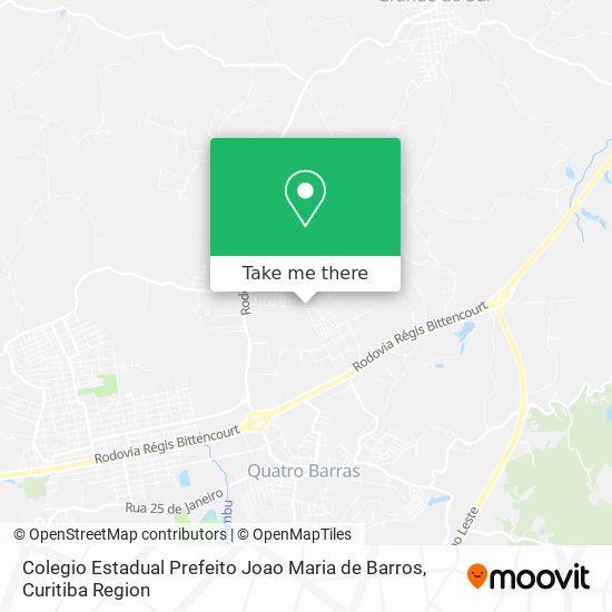 Colegio Estadual Prefeito Joao Maria de Barros map